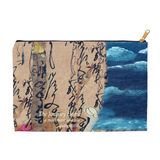 Accessory Pouch back - Ancestral Homage original art work by Cynthia Tom